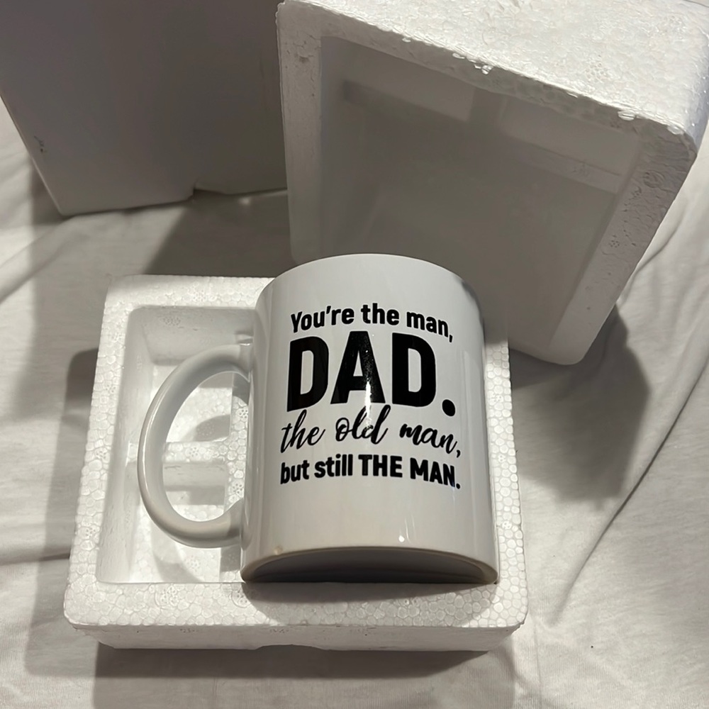 NIB you’re the man Dad mug